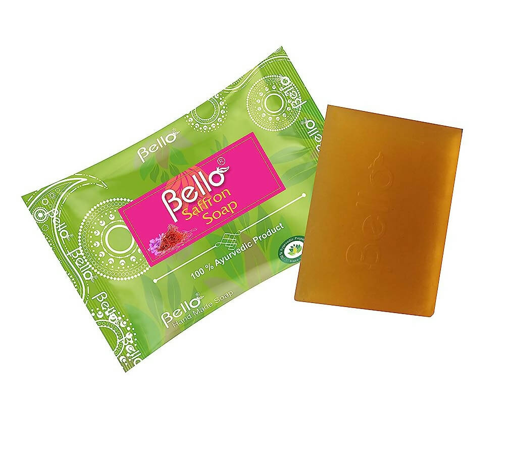 Bello Herbals Herbal Saffron Soap - Distacart