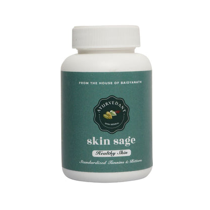 Baidyanath Jhansi Ayurvedant Skin Sage Capsules - Distacart