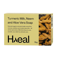 Thumbnail for Haeal Turmeric Milk, Neem and Aloe Vera Soap - Distacart