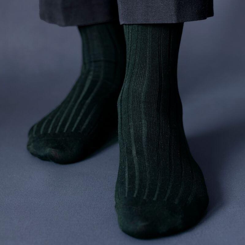Socksoho Luxury Men Socks Majestic Green