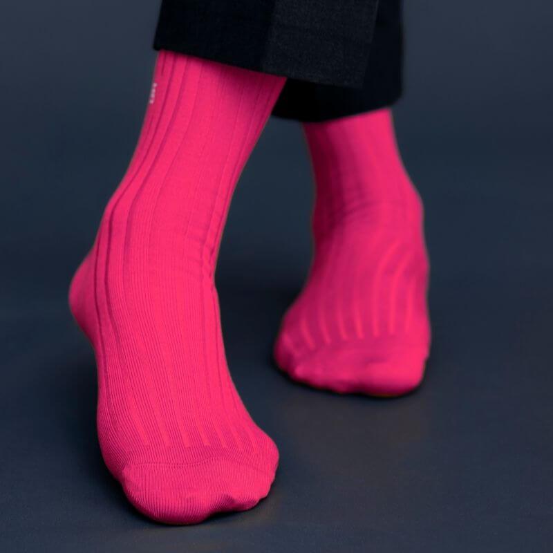 Socksoho Luxury Men Socks Playful Pink