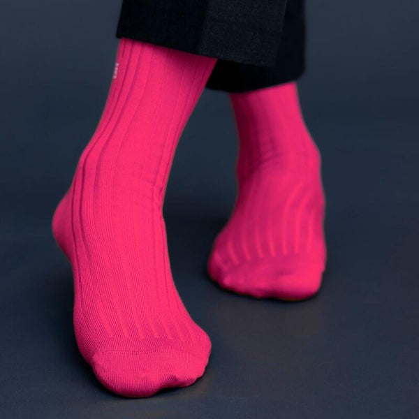 Socksoho Luxury Men Socks Playful Pink