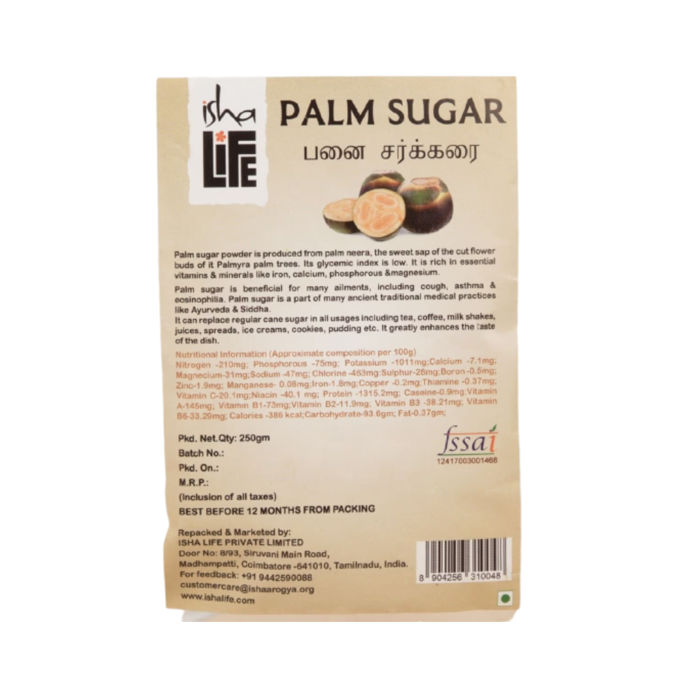 Isha Life Palm Sugar