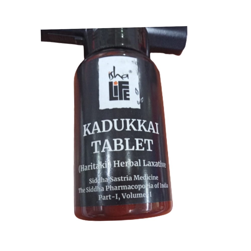 Isha Life Haritaki / Kadukkai Tablets - Distacart