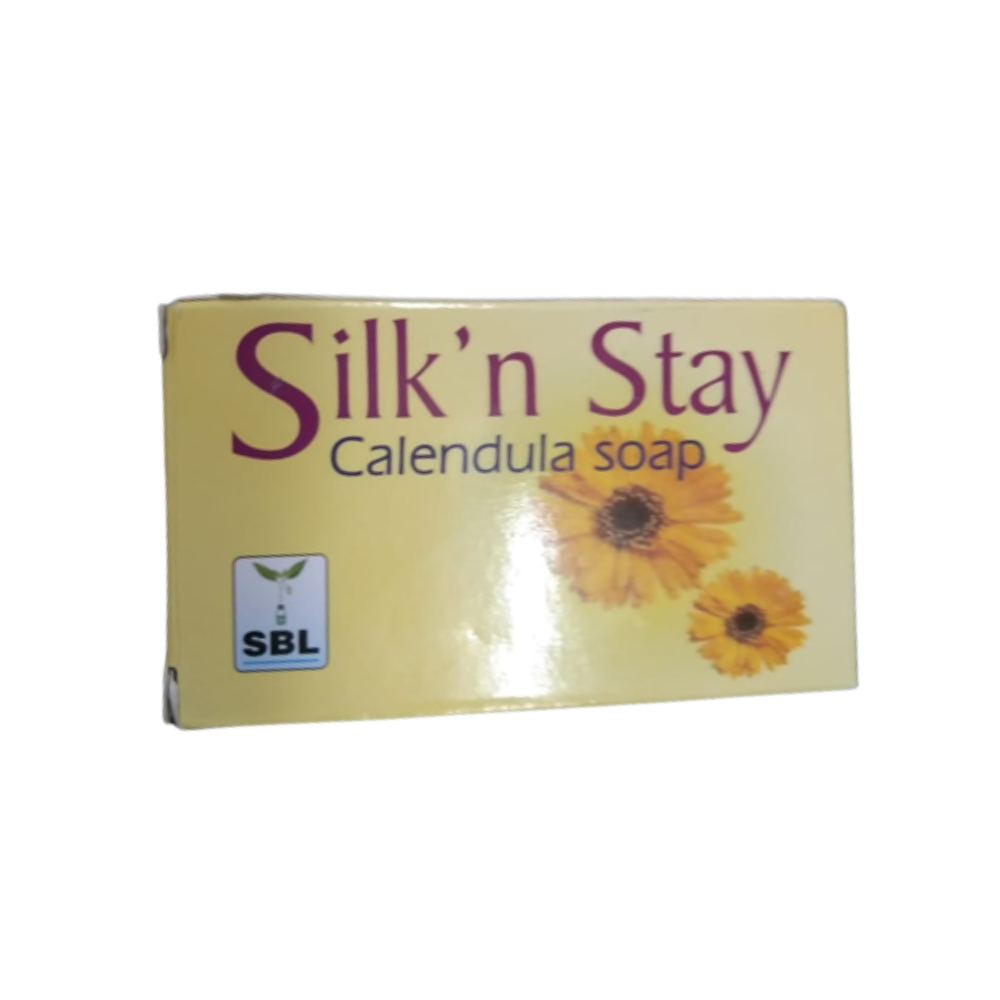 SBL Homeopathy Silk N Stay Antiseptic Calendula Soap - Distacart