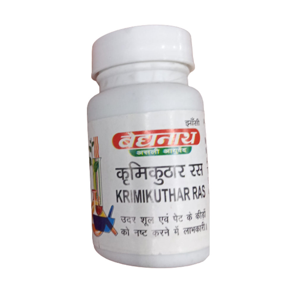 Baidyanath Krimikuthar Ras 80 Tabs - Distacart