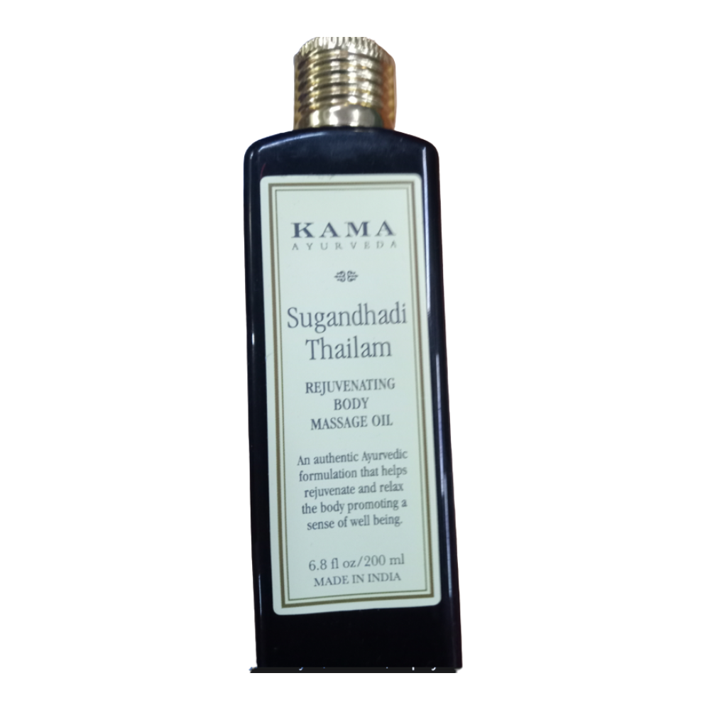 Kama Ayurveda Sugandhadi Rejuvenating Body Treatment Oil - Distacart