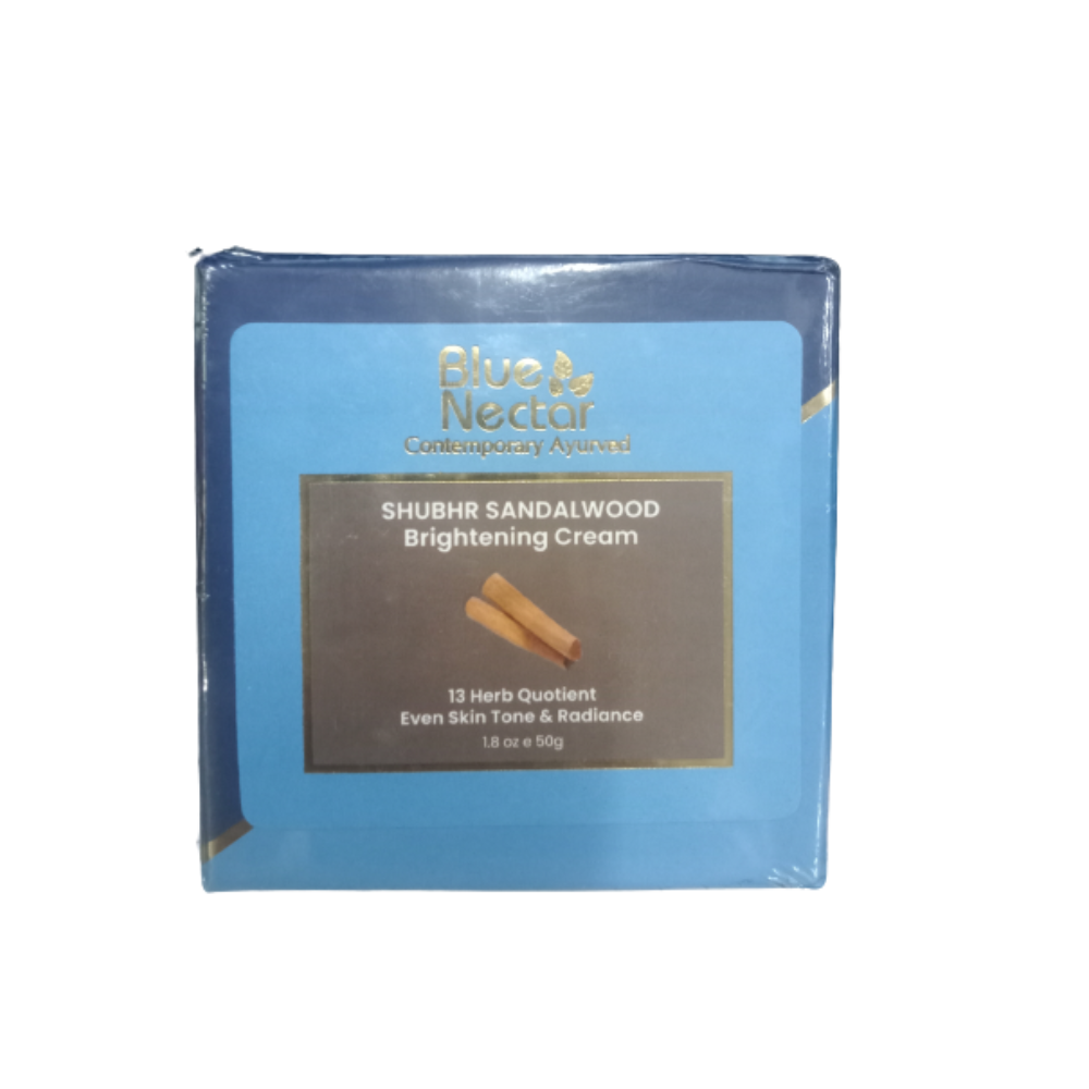 Blue Nectar Shubhr Brightening & Radiance Sandalwood Cream for Women - Distacart