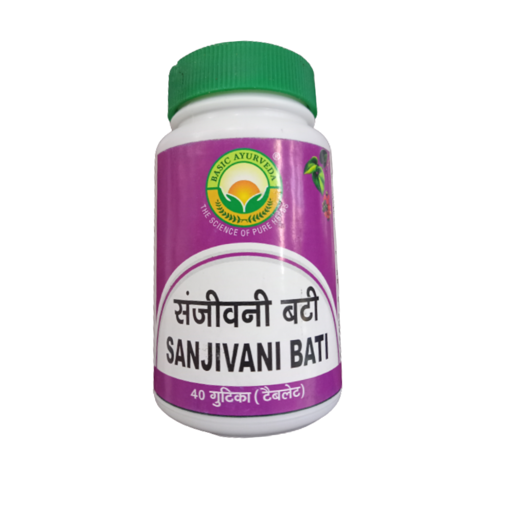 Basic Ayurveda Sanjivani Bati - Distacart