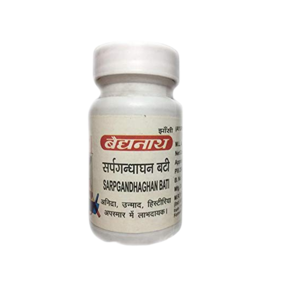 Baidyanath Sarpagandha ghan Vati - Distacart