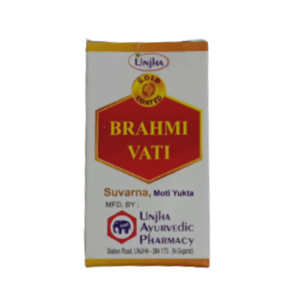 Unjha Brahmi Vati (With Gold & Pearl) - Distacart