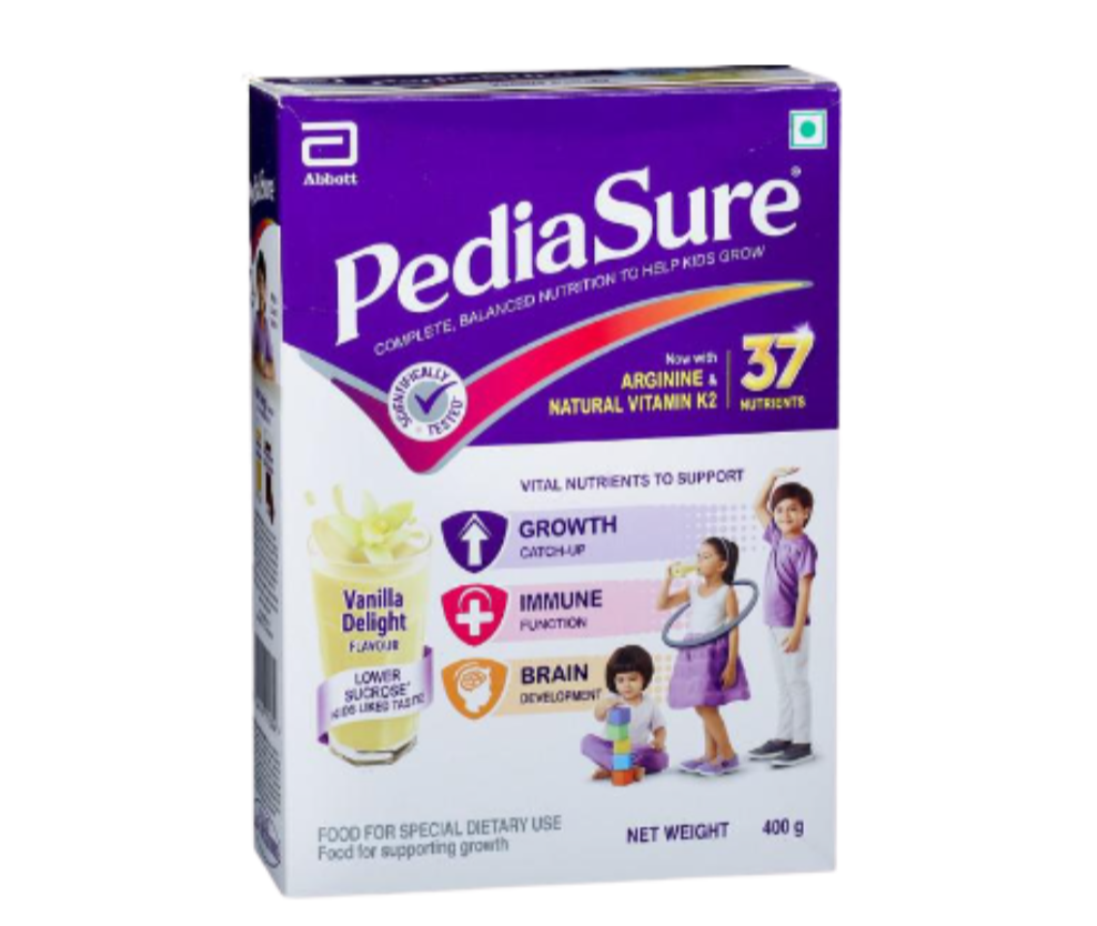 PediaSure Health and Nutrition Drink Powder for Kids Growth (Vanilla) - Distacart