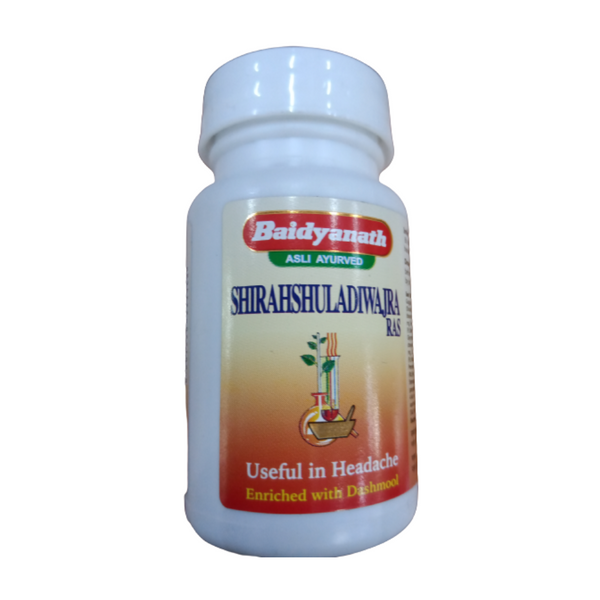 Baidyanath Shirashooladivajra Ras - Distacart