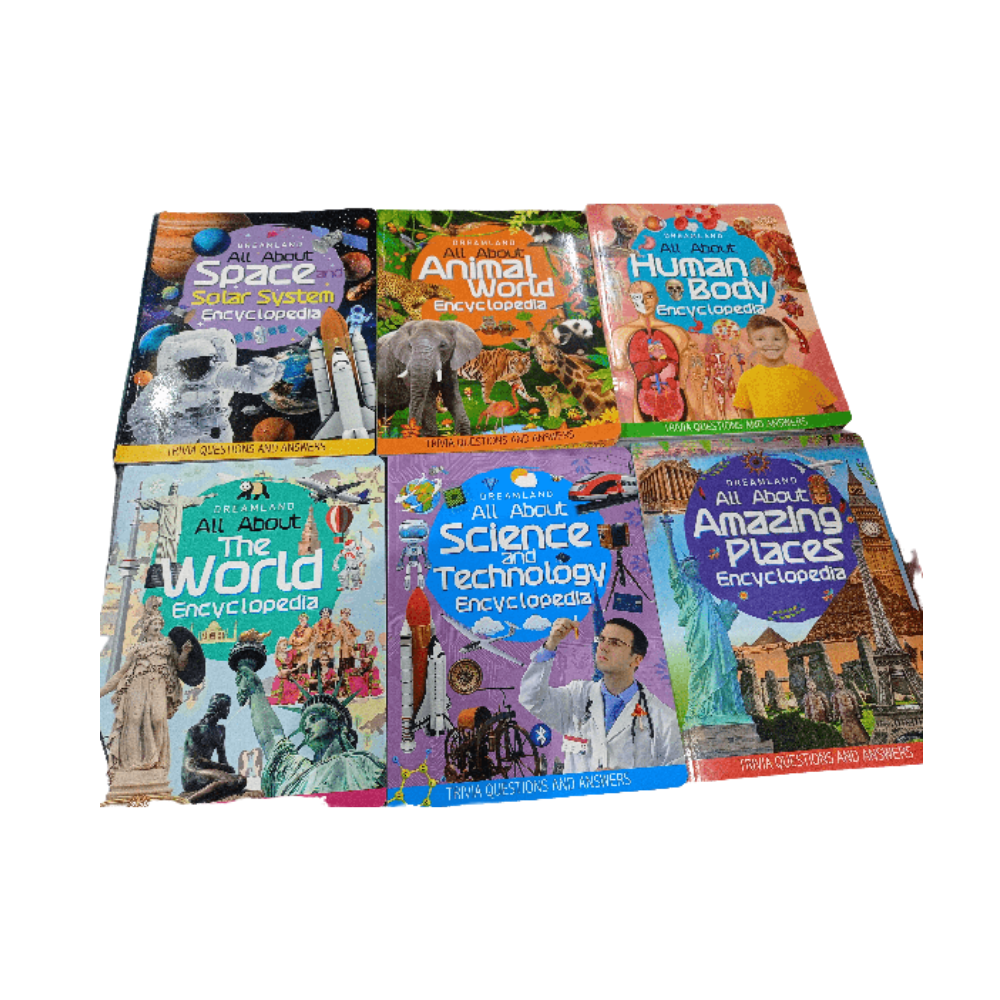Dreamland Children Encyclopedia Books Pack for Age 5 - 15 Years - Distacart