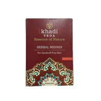 Thumbnail for Khadi Veda Burgundy Herbal Mehndi For Hair Conditioning - Distacart
