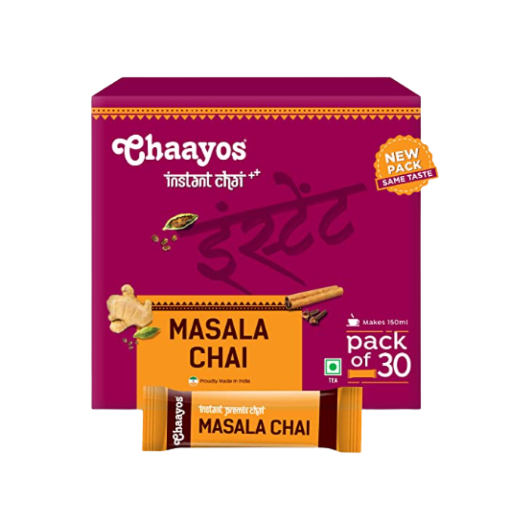 Chaayos Instant Tea Premix Masala Chai Sachets - Distacart