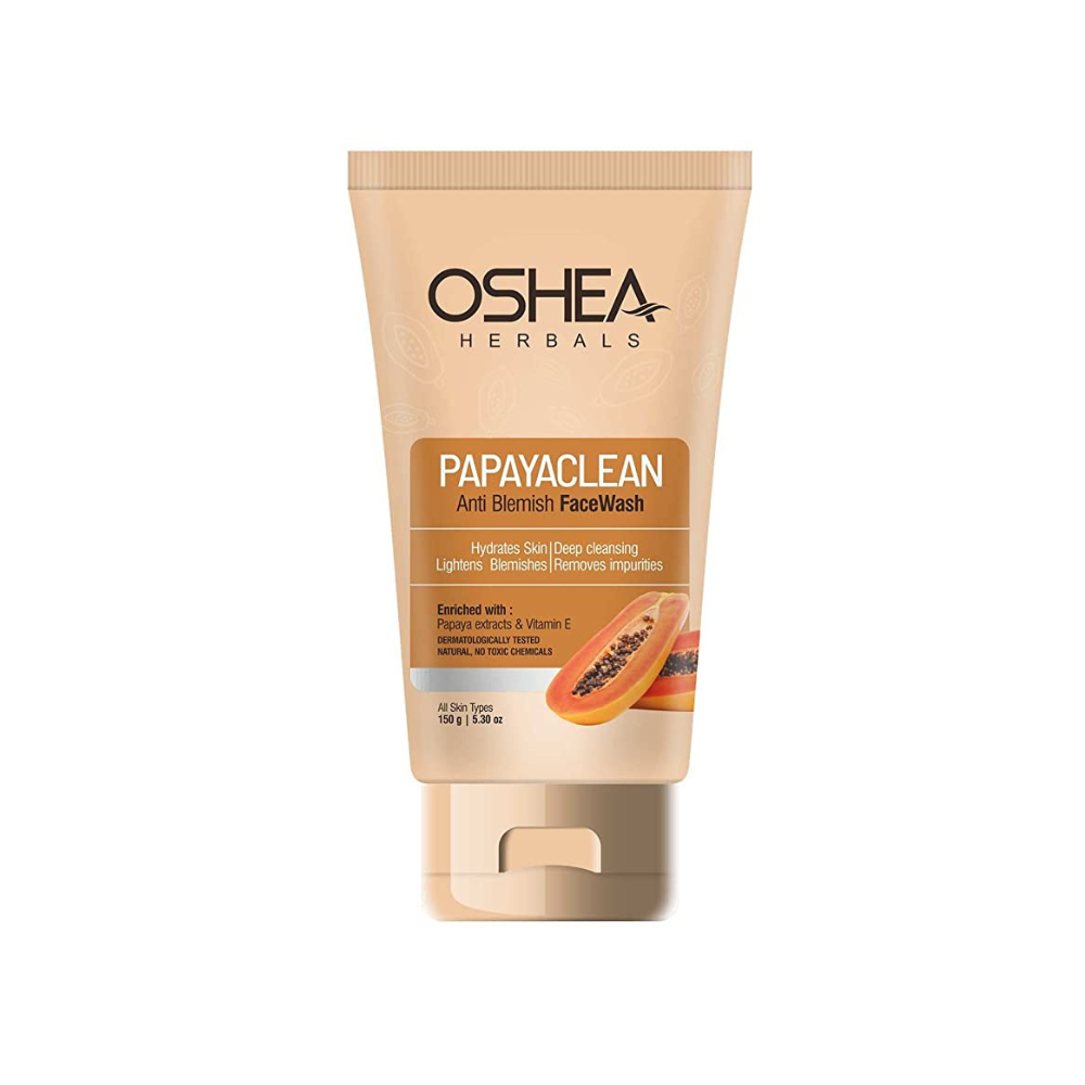 Oshea Herbals Papayaclean Anti Blemish Face Wash - Distacart