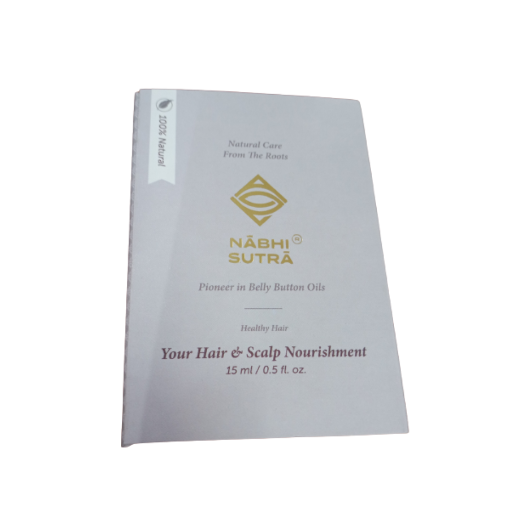 Nabhi Sutra Healthy Hair Care - Belly Button Oil - Distacart