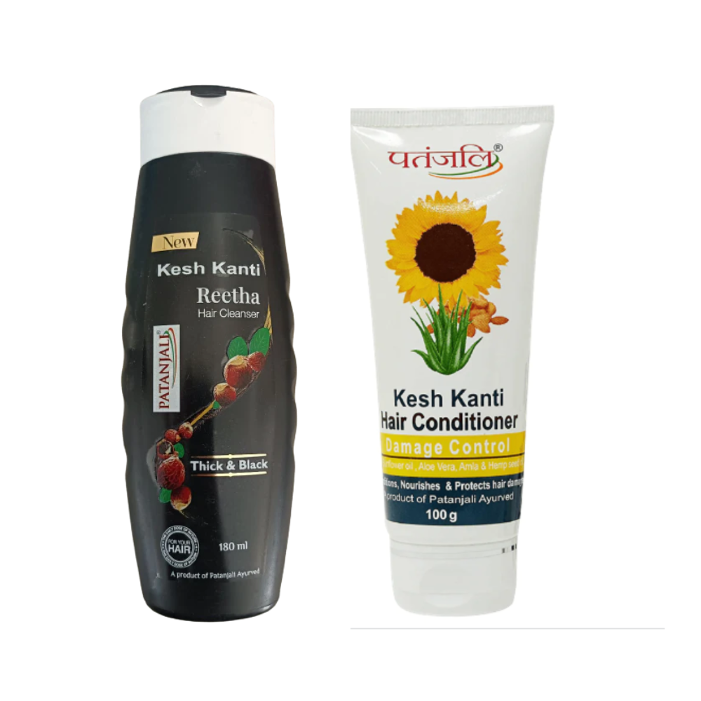 Patanjali Reetha Shampoo & Conditioner Combo - Distacart