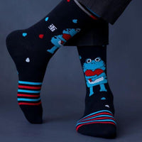Thumbnail for Socksoho Luxury Men Socks Look Into My Eyes Edition