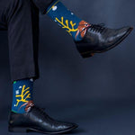 Thumbnail for Socksoho Luxury Men Socks Happy Reindeer Edition
