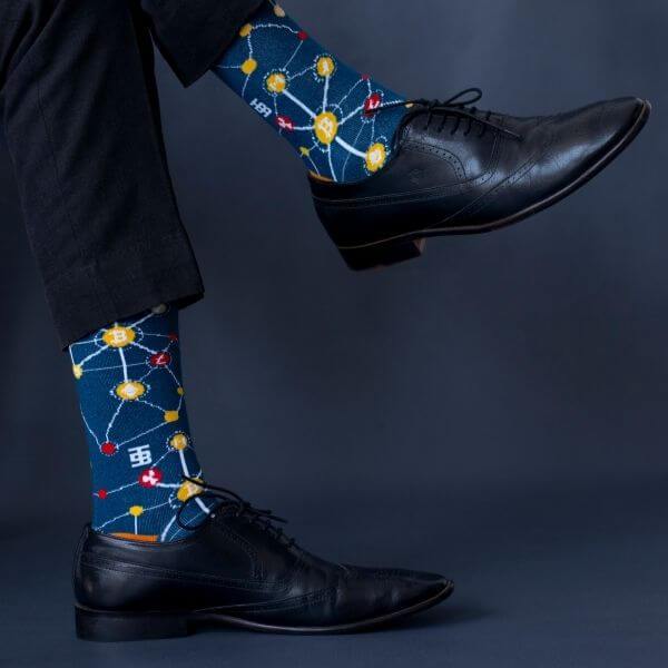Socksoho Luxury Men Socks Fintech Edition
