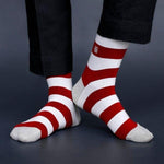 Thumbnail for Socksoho Luxury Men Socks Cranberry Edition
