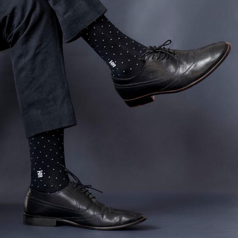 Socksoho Luxury Men Socks Classic Black Edition