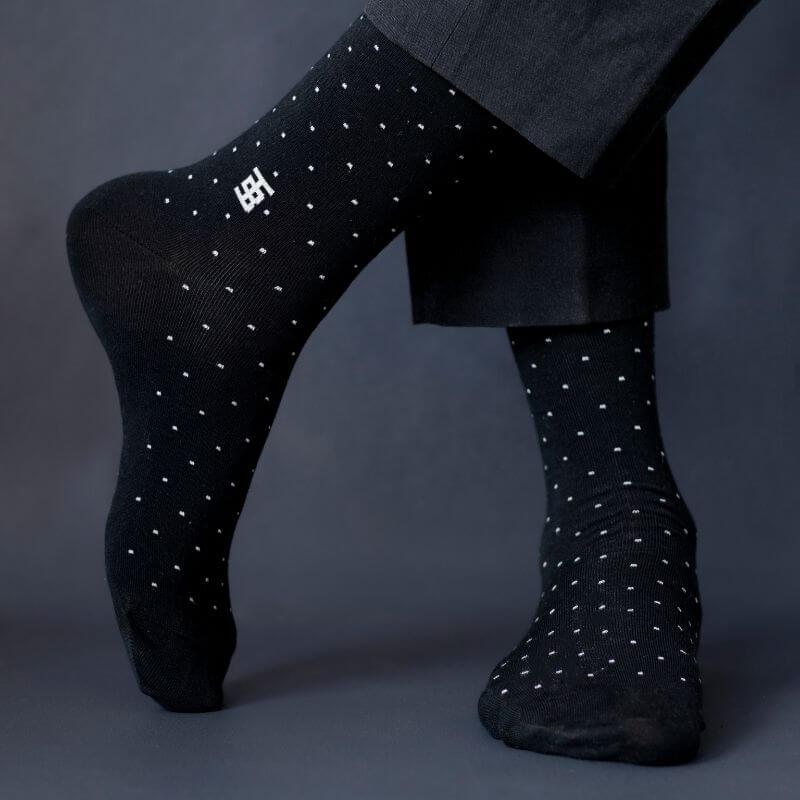 Socksoho Luxury Men Socks Classic Black Edition