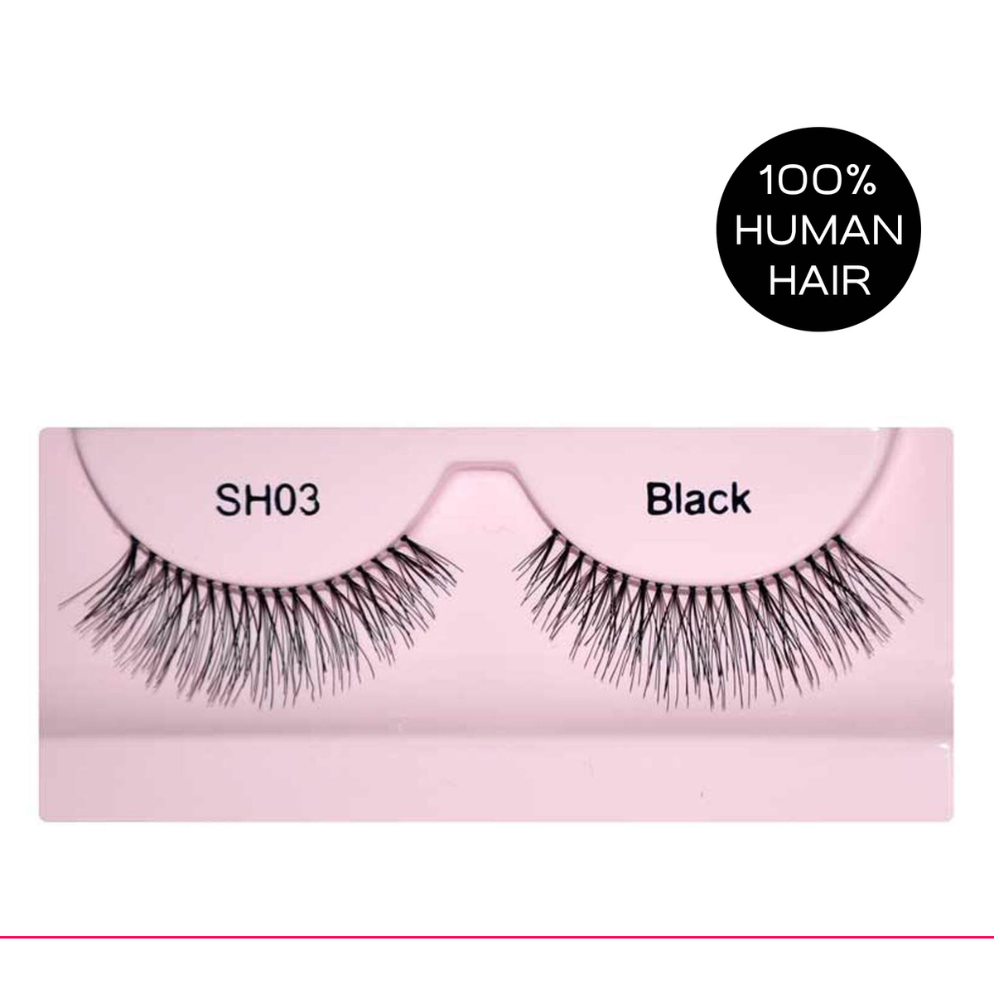 Glamgals Hollywood-U.S.A Stylish Black Soft Thick Reusable False Eye Lashes For Women - Distacart