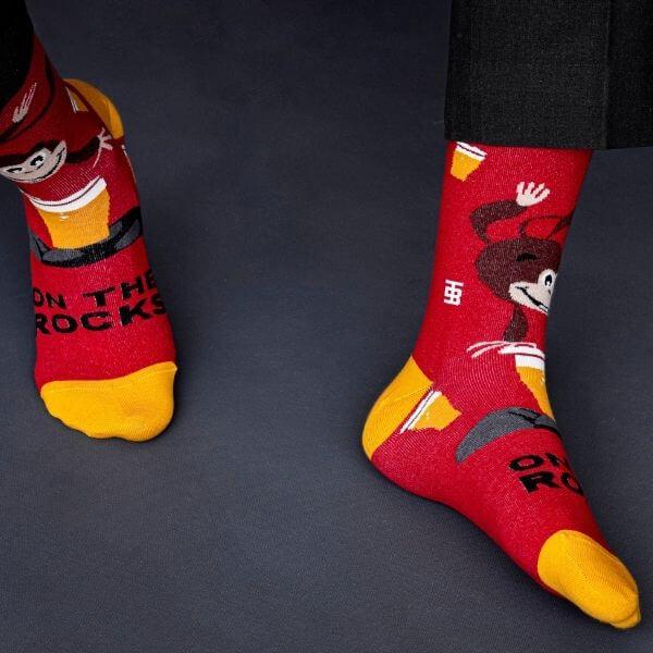 Socksoho Luxury Men Socks On the Rocks
