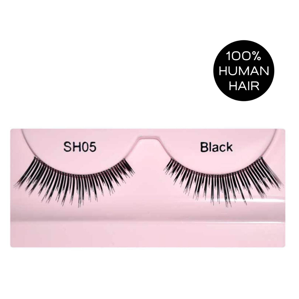 Glamgals Hollywood-U.S.A Stylish Black Soft Thick Reusable False Eye Lashes For Women - Distacart