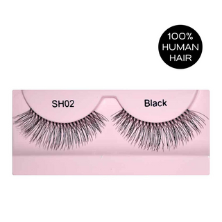 Glamgals Hollywood-U.S.A Stylish Black Soft Thick Reusable False Eye Lashes For Women - Distacart