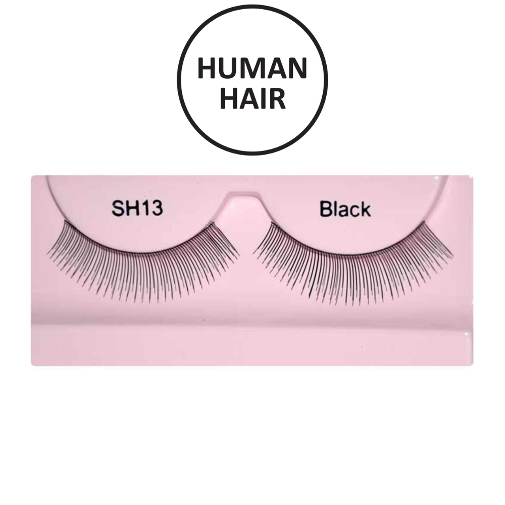 Glamgals Hollywood-U.S.A Stylish Black Soft Thick Reusable False Eye Lashes - Distacart