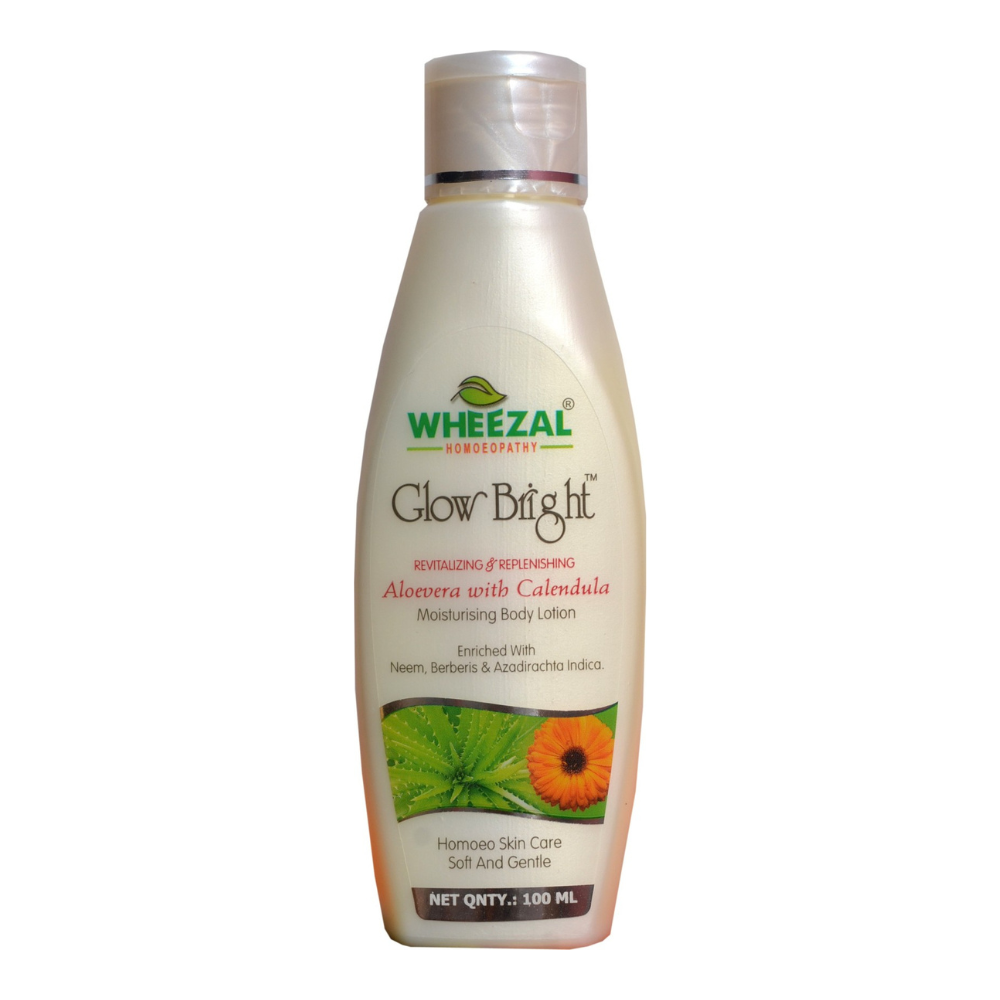 Wheezal Glow Bright Body Lotion - Distacart
