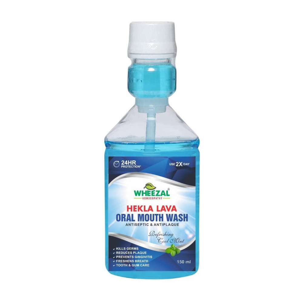 Wheezal Hekla Lava Mouth Wash - Distacart