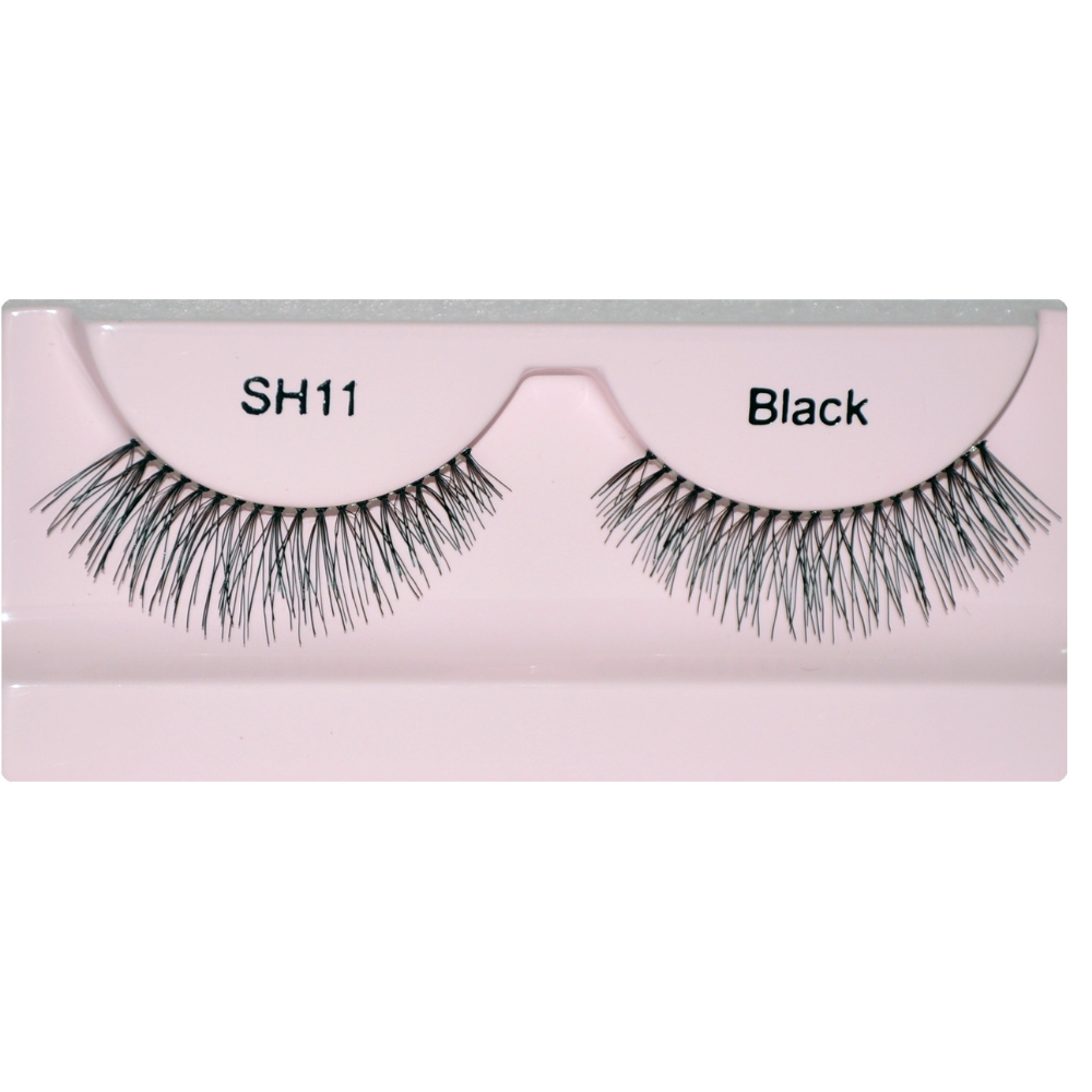 Glamgals Hollywood-U.S.A Stylish Black Soft Thick Reusable False Eye Lashes For Women - Distacart