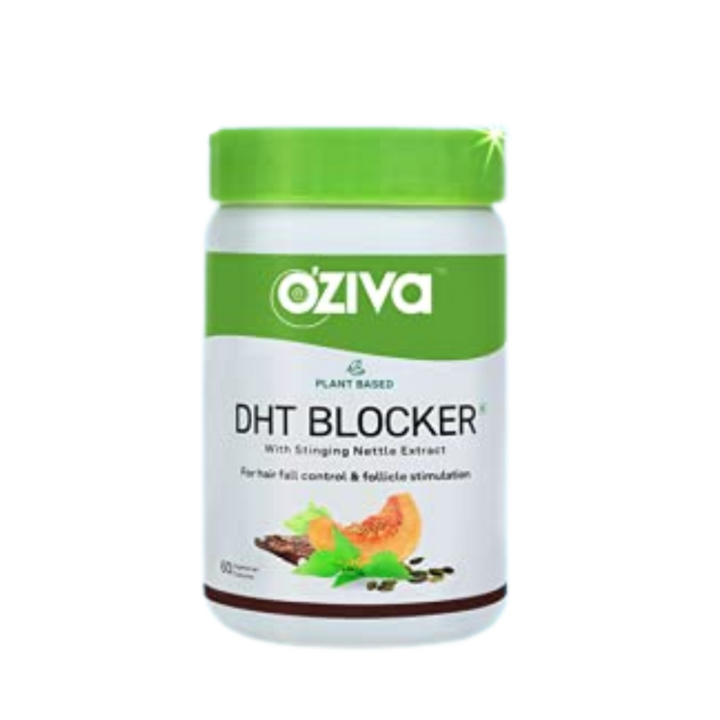 OZiva Plant Based DHT Blocker With Stinging Nettle Extract - Distacart