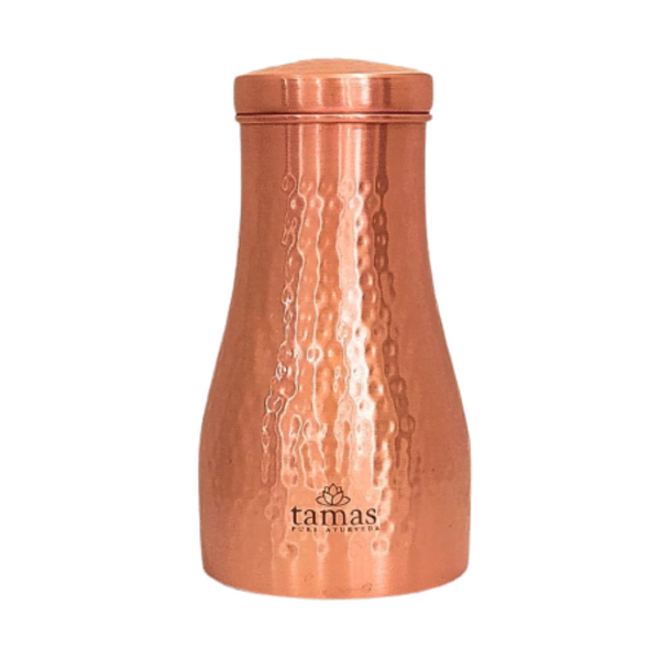 Tamas Hammered Bedroom Copper Water Jar - Distacart