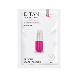 Professional O3+ D-Tan Face Sheet Mask - Distacart