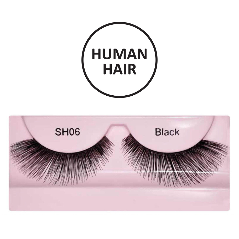 Glamgals Hollywood-U.S.A Stylish Black Soft Thick Reusable False Eye Lashes - Distacart