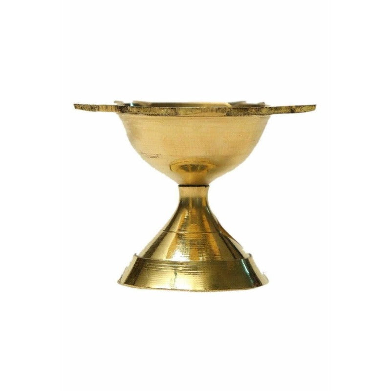 Diya Lamp Oil Stand (Medium Size) / Deepam Kundulu (Medium Size) - Distacart