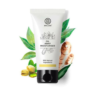 Brillare Oil Away Moisturiser For Oily, Acne Prone Skin - Distacart