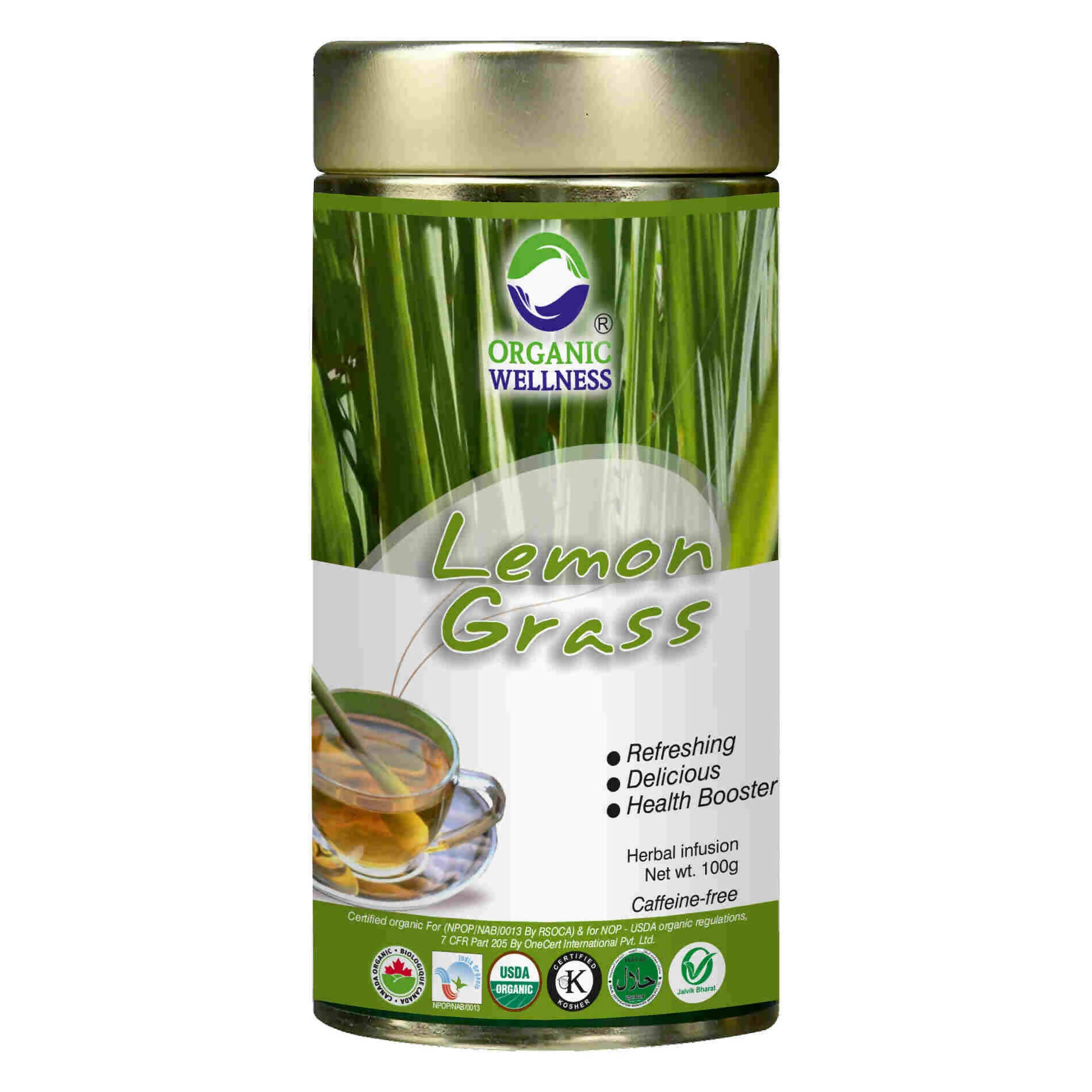 Organic Wellness Blossom Lemongrass Tea - Distacart