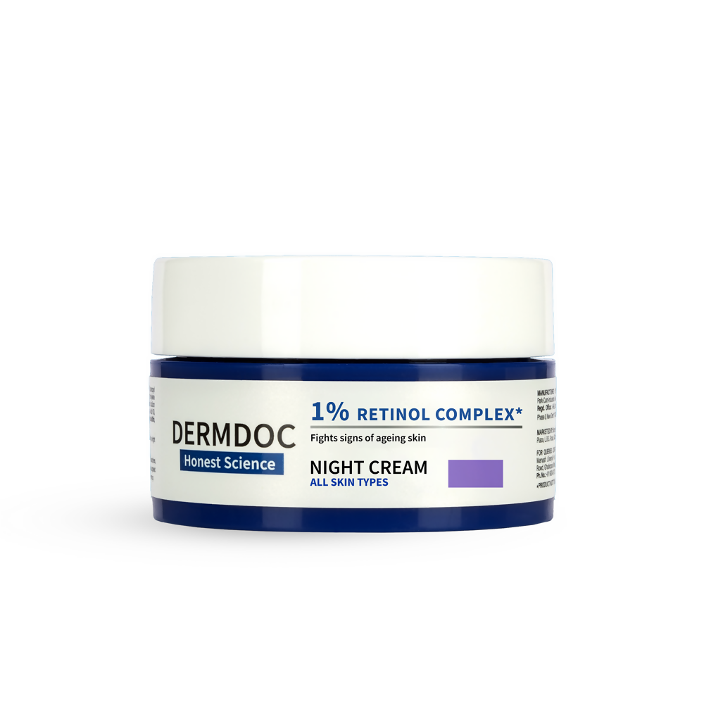 Dermdoc 1% Retinol Complex Night Cream - Distacart
