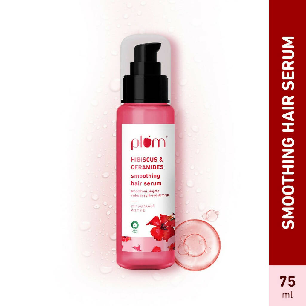 Plum Hibiscus & Ceramides Smoothing Hair Serum - Distacart