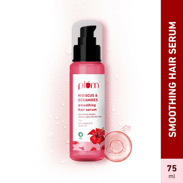 Plum Hibiscus & Ceramides Smoothing Hair Serum - Distacart