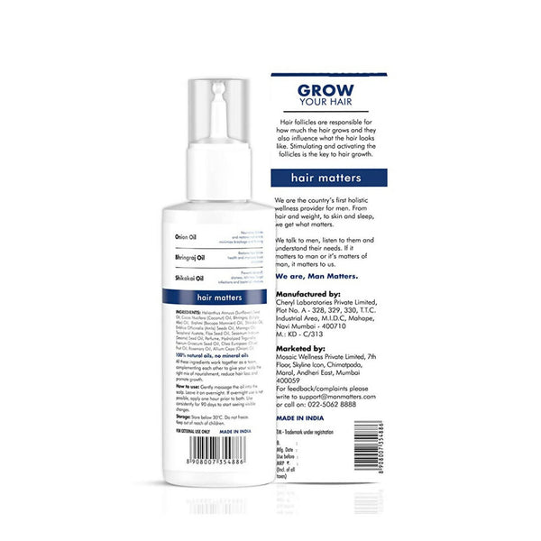 Buy Man Matters Hair Growth Oil Online at Best Price Distacart