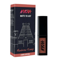 Thumbnail for Nykaa Matte to Last! Transfer Proof Liquid Lipstick - Madras Kaapi 05 - Distacart