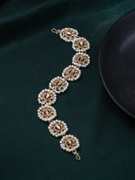 Thumbnail for NVR Women's Gold-Plated Traditional Trending Matha Patti - Distacart